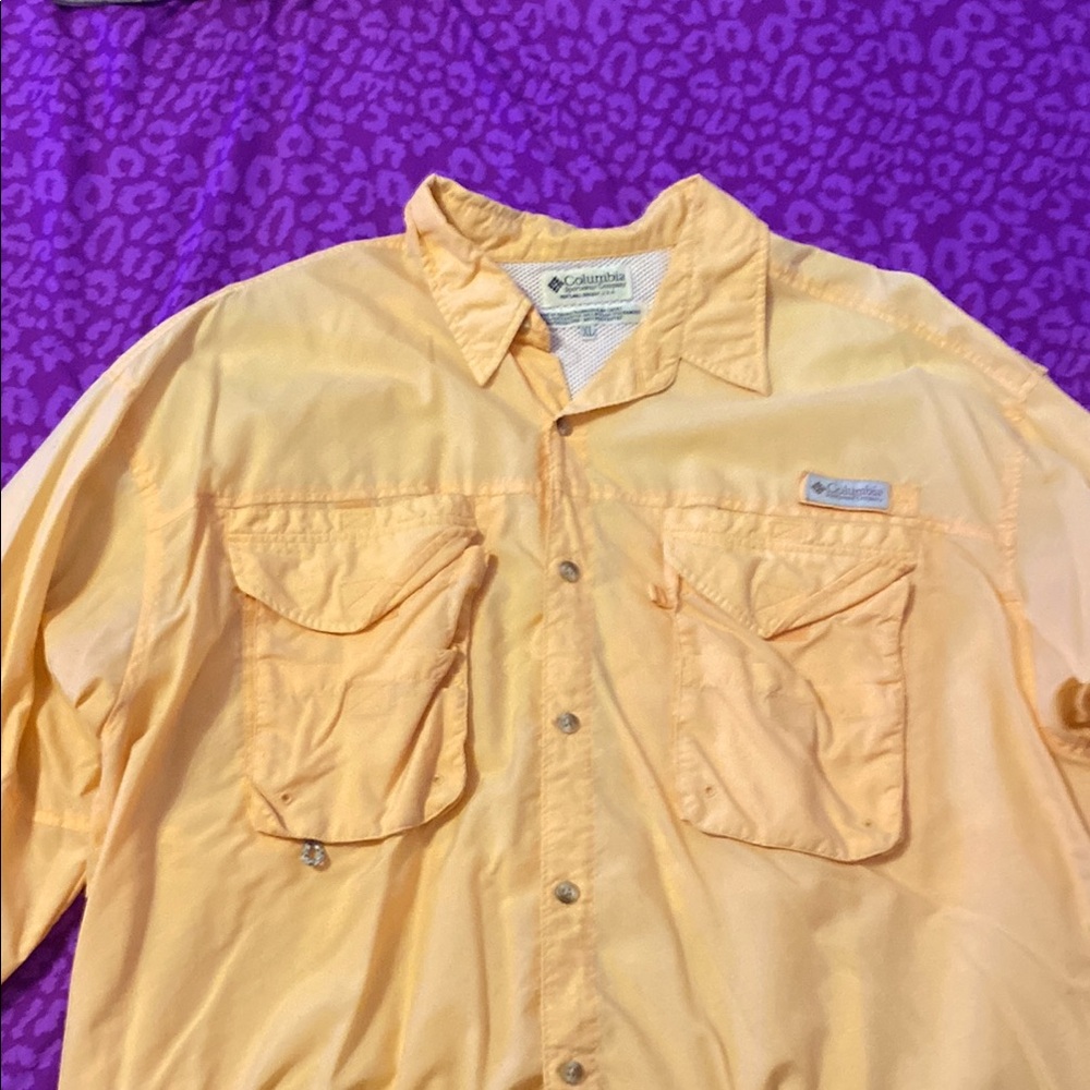Columbia Men's pfg fishing shirt